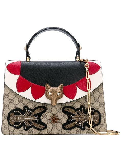 gucci bag with fox head